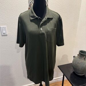 Croft & Barrow Forest Green Polo Shirt